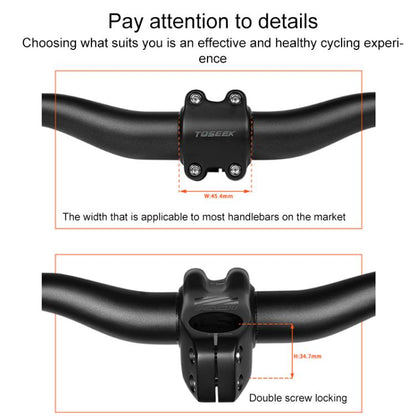 TOSEEK K01 Manillar Bicicleta Fibra De Carbono Riser