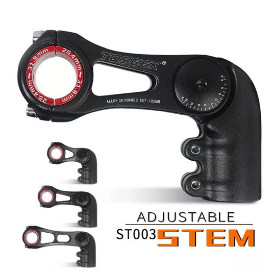 TOSEEK ST003 Potencia MTB Aluminio Angulo Ajustable