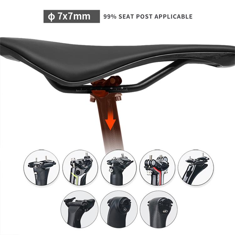 TOSEEK TS101 Silla De Bicicleta Cuero Ventilación Avanzada