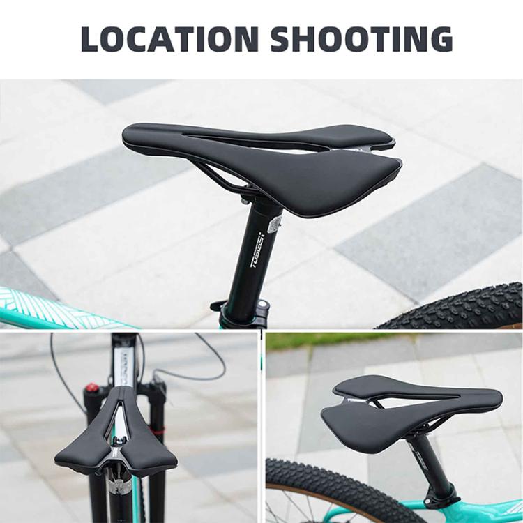 TOSEEK TS101 Silla De Bicicleta Cuero Ventilación Avanzada