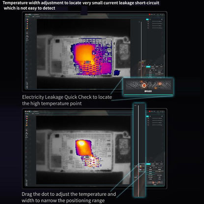 QianLi Super Cam Y 3D Cámara Termográfica Infrarroja