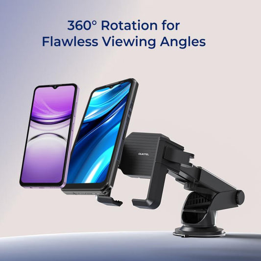OUKITEL 360 Grados Soporte Teléfono Bicicleta Rotatorio Universal Ajustable