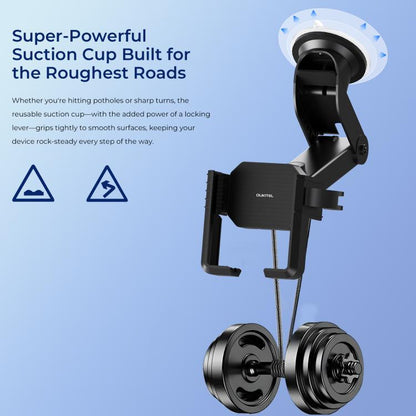 OUKITEL 360 Grados Soporte Teléfono Bicicleta Rotatorio Universal Ajustable