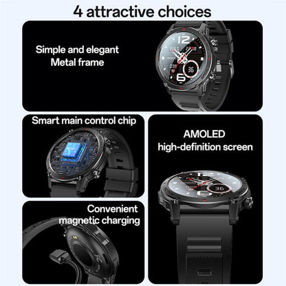 Yesido IO31 Reloj Inteligente Pantalla AMOLED de 1.43 Pulgadas Monitoreo de Salud Bluetooth