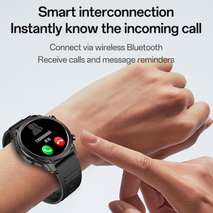 Yesido IO31 Reloj Inteligente Pantalla AMOLED de 1.43 Pulgadas Monitoreo de Salud Bluetooth