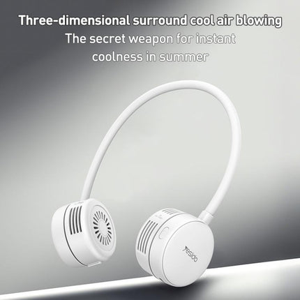 Yesido YF17 Portable Neck Fan 1000mAh Battery Edition by Yesido