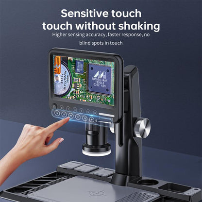 BEST BST-X16MP Microscopio Digital Pantalla 7 Pulgadas