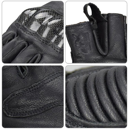 Ghost Racing GR-BZ01 Guantes Moto Proteccion Carbono