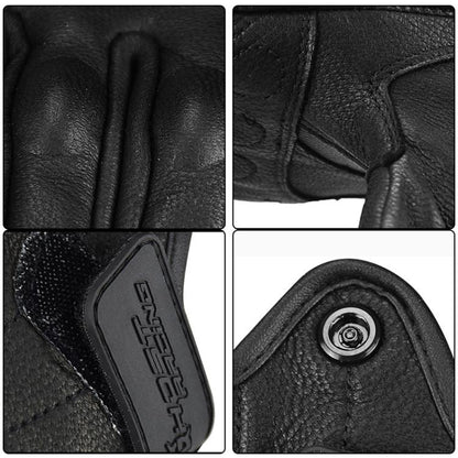 GHOST RACING GR-ST07 Guantes Moto Invierno Forro Terciopelo