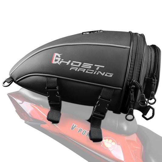 GHOST RACING GR CWB06 Bolsa Trasera Motocicleta Cuero PU