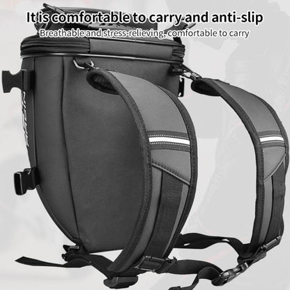 GHOST RACING GR CWB06 Bolsa Trasera Motocicleta Cuero PU