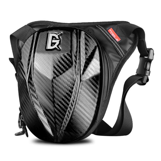 Ghost Racing GR-TB07 Mochila de Pierna Moto Carcasa Rígida