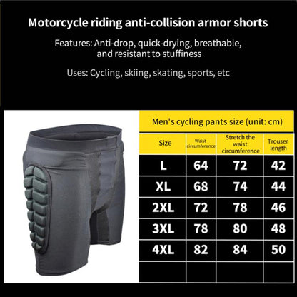 Ghost Racing GH-YW094 Pantalones Proteccion Cadera Moto