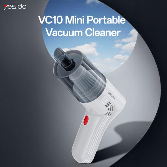 Yesido VC10 Aspiradora Portátil Para Coche Autonomía 10 Min