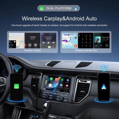 Adaptador Inalámbrico CarPlay Android Auto Modelo X100 Conexión Directa Tipo C