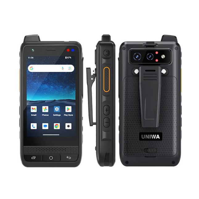 UNIWA F400 Walkie Talkie Teléfono Resistente 4GB 64GB Pantalla 4.0