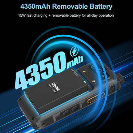 UNIWA F400 Teléfono Inteligente 4GB+64GB 4G NFC SOS Night Vision Rugged