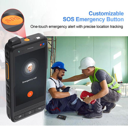 UNIWA F400 Teléfono Inteligente 4GB+64GB 4G NFC SOS Night Vision Rugged