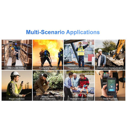 UNIWA F400 Teléfono Inteligente 4GB+64GB 4G NFC SOS Night Vision Rugged