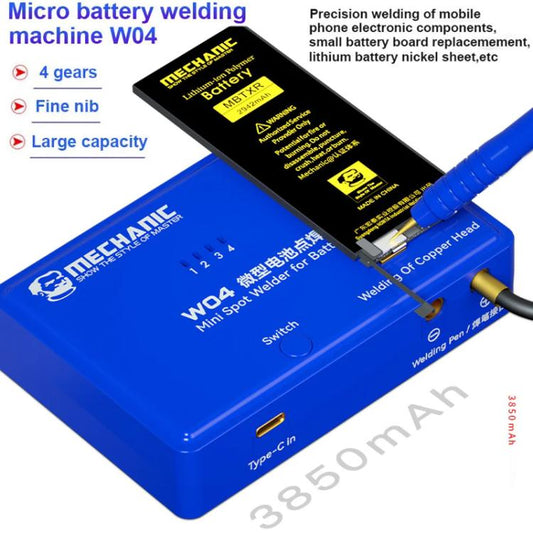 Mechanic W042 Soldador Por Puntos Portátil Batería Detector PCB