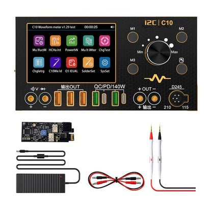 i2C C10 Amperímetro Digital de Onda Con Detección de Carga