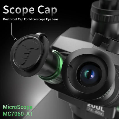 2uul MC7060-A1 Microscopio Trinocular 7-60X Zoom Profesional