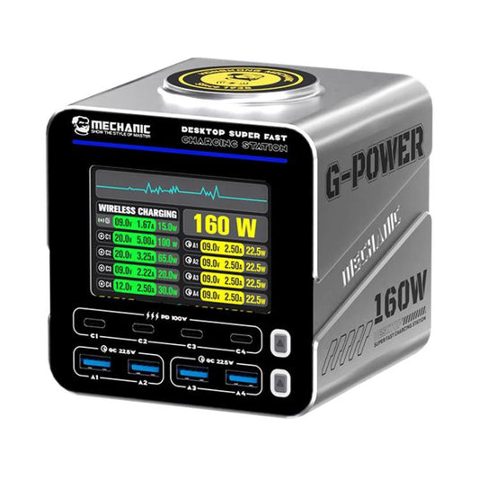 Mechanic G-POWER 160W GaN Estación de Carga de Escritorio