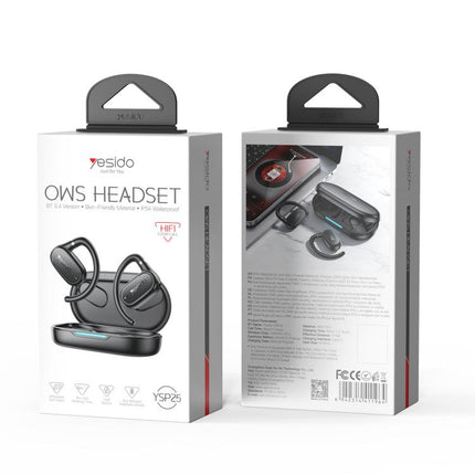 Yesido YSP25 Auriculares Bluetooth Gancho Sonido 16.2mm by Yesido