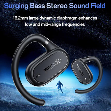 Yesido YSP25 Auriculares Bluetooth Gancho Sonido 16.2mm by Yesido