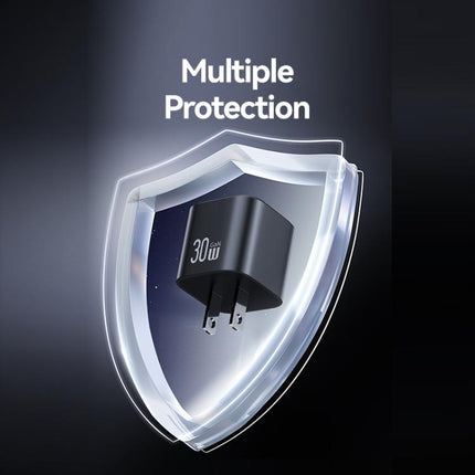 USAMS CC270 Cargador GaN 30W USB C y USB A Doble Puerto by USAMS