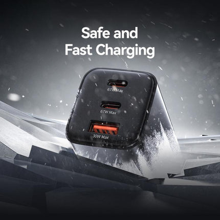 USAMS CC272 67W GaN Cargador USB TipoC Proteccion Viajes by USAMS