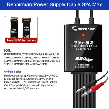 Mechanic S24 Max Cable Prueba Protección Iphone Android