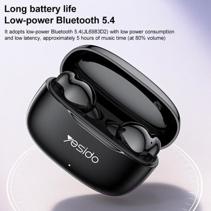 Yesido TWS38 Auriculares In Ear Bluetooth 5.2 Sonido Nítido Avanzado
