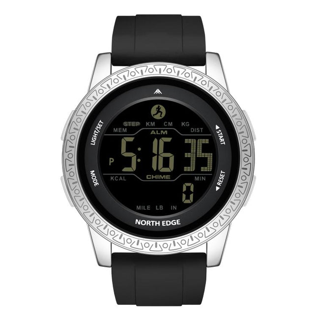 North Edge Apollo Reloj Inteligente 50m Silicona Deportivo Seguimiento de Ritmo