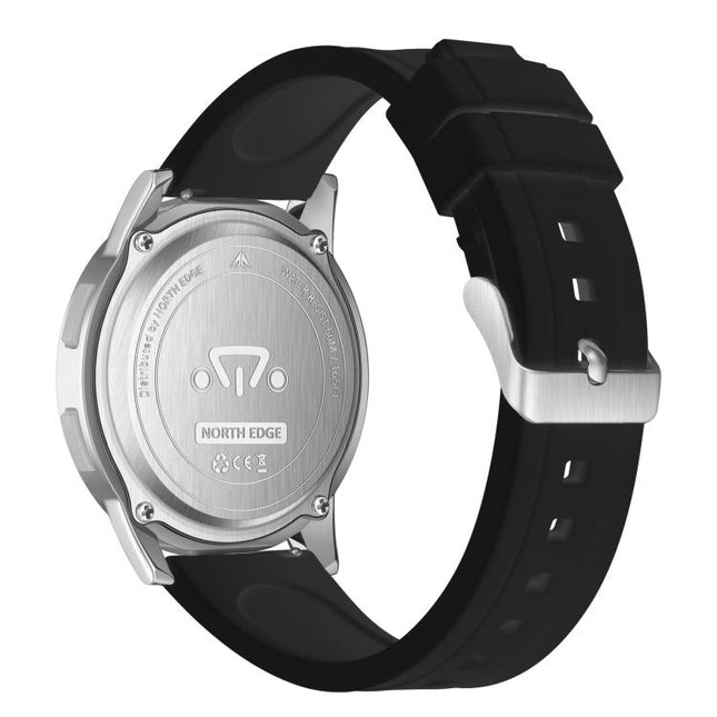 North Edge Apollo Reloj Inteligente 50m Silicona Deportivo Seguimiento de Ritmo