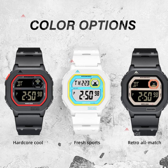 North Edge X1 Reloj Outdoor Resistente Al Agua 50m Luminosa by NORTH EDGE