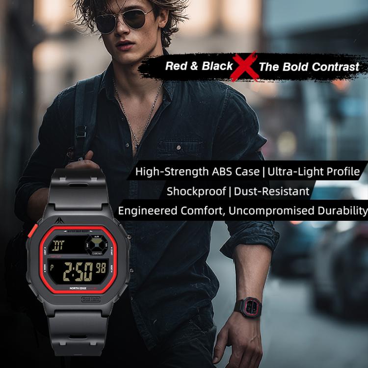 North Edge X1 Reloj Outdoor Resistente Al Agua 50m Luminosa by NORTH EDGE