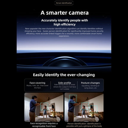 Cámara Inteligente Xiaomi Mijia 4K 9X Zoom AI Reconocimiento Facial