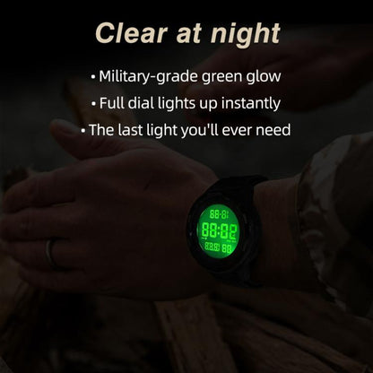 North Edge TERRAX Reloj Hombre 5 ATM Esfera Luminosa Nylon