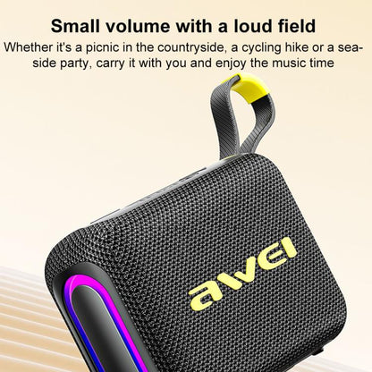 AWEI KA20 Altavoz Bluetooth 5.3 Portátil TWS RGB TF