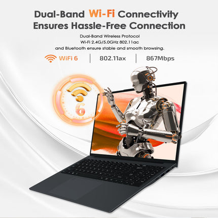GXMO T160 Laptop 16 pulgadas 16GB 512GB AMD Ryzen 5 7430U