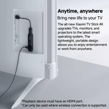 Xiaomi TV Stick 2nd Gen 4K Ultra HD 2GB RAM 8GB Google TV