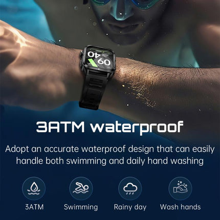 KT KT89 Smartwatch 1.96 Pulgadas BT5.3 IPX8 880mAh Larga Duración