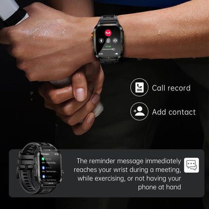 KT KT89 Smartwatch 1.96 Pulgadas BT5.3 IPX8 880mAh Larga Duración