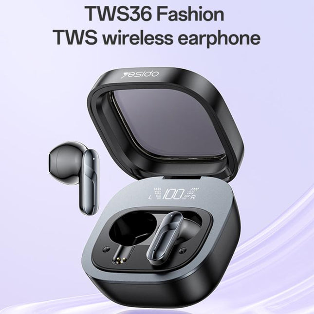 Yesido TWS36 Auriculares Bluetooth 13mm Driver Gran Autonomía
