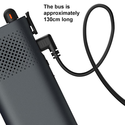 Xiaomi Youpin H1 Walkie Talkie Auricular 3.5mm 10mW 1.3m Negro