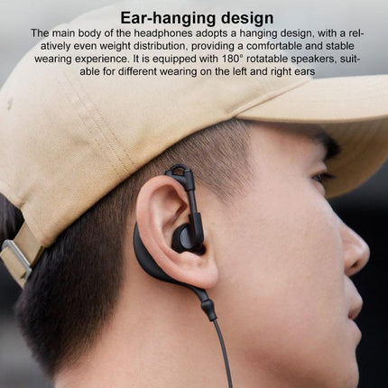 Xiaomi Youpin H1 Walkie Talkie Auricular 3.5mm 10mW 1.3m Negro