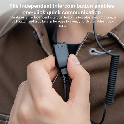 Xiaomi Youpin H2 Walkie Talkie Auricular Type-C 10mW 1.3m Negro
