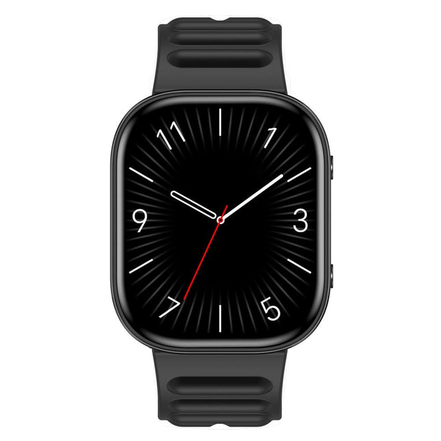 Reloj Inteligente QS15 Pantalla TFT de 1.88 pulgadas IP68 Wavy Black