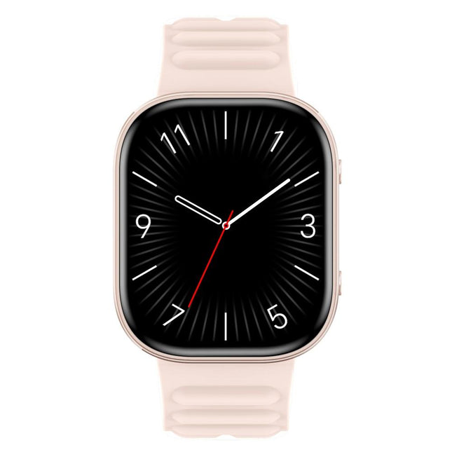 Reloj Inteligente QS15 Pantalla TFT de 1.88 pulgadas Rosa Wavy